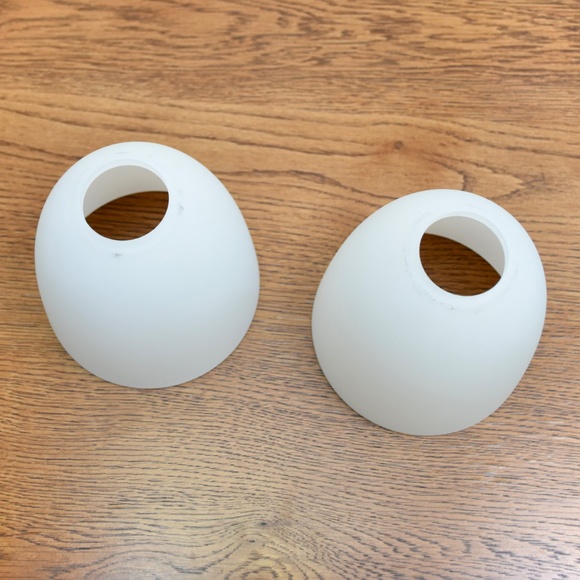 Brantford Frosted Glass White Bell Shaped Replacement Globe Vanity Light Shade - Picture 3 of 3